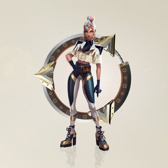 🎮✨ Louis Vuitton x League of Legends Monogram Boite Chapeau Souple (2019) - Picture 14 of 16